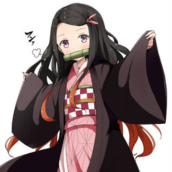 This is a pixiv picture whose title is 禰豆子ちゃん可愛いぃ！.