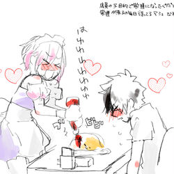 This is a pixiv picture whose title is ぐだマシュまとめ.