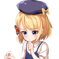 This is a pixiv picture whose title is お土産思案中….
