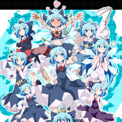 This is a pixiv picture whose title is 201⑨年⑨月⑨日⑨時⑨分⑨種の⑨人の⑨！！！！！！！！！.