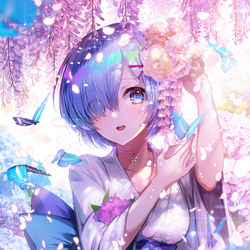 This is a pixiv picture whose title is レム✨.