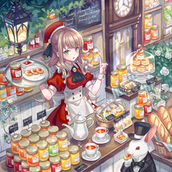 This is a pixiv picture whose title is 森のジャム屋さん.