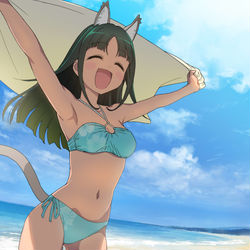 This is a pixiv picture whose title is むすめ.