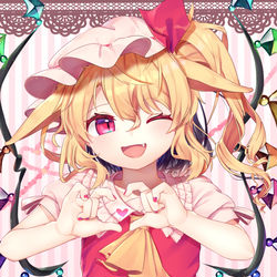 This is a pixiv picture whose title is リメイクロップフランちゃん.