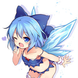 This is a pixiv picture whose title is チルノの日！.