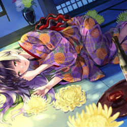 This is a pixiv picture whose title is 今夜は飲みませんか？.