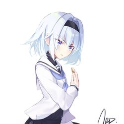 This is a pixiv picture whose title is ♥.