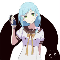 This is a pixiv picture whose title is 袴田水晶.