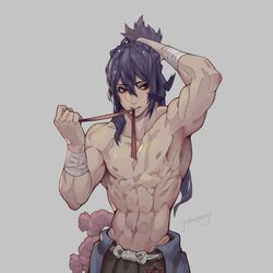 This is a pixiv picture whose title is 龍絆~家康.