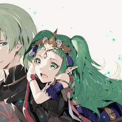 This is a pixiv picture whose title is 世の終わりまで、共に.