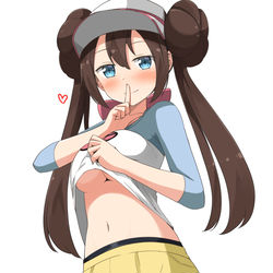 This is a pixiv picture whose title is 好感度が上がってこっそりモンスターボールを見せてくれるメイちゃん.