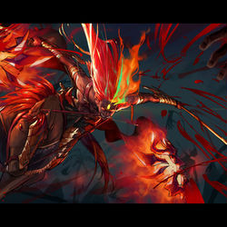 This is a pixiv picture whose title is 夜襲.