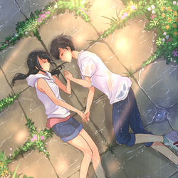 This is a pixiv picture whose title is Weathering with You.