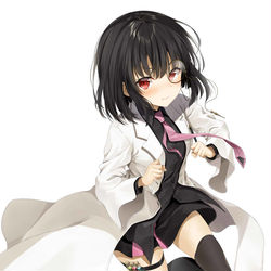 This is a pixiv picture whose title is 黒のリリス.