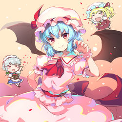 This is a pixiv picture whose title is おぜうさま.