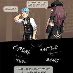 This is a pixiv picture whose title is 50 Shades of Dorothea.