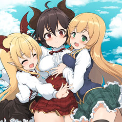 This is a pixiv picture whose title is 神撃のバハムート８周年.
