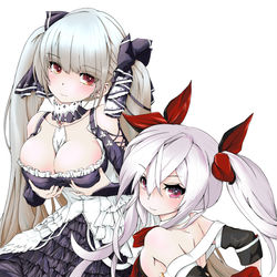 This is a pixiv picture whose title is フォーミダブル＆ヴァンパイア　　アズールレーン.