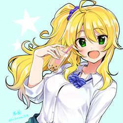 This is a pixiv picture whose title is サイドテール美希.