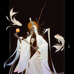 This is a pixiv picture whose title is 金星.