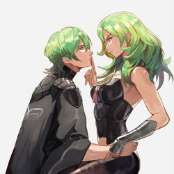 This is a pixiv picture whose title is couple.