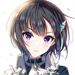 This is a pixiv picture whose title is 白雪千夜.