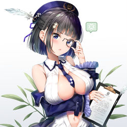 This is a pixiv picture whose title is ツンツン秘書ちゃん.