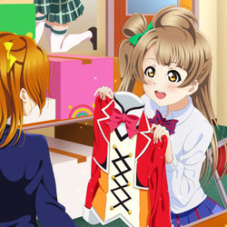 This is a pixiv picture whose title is 衣装の準備！.