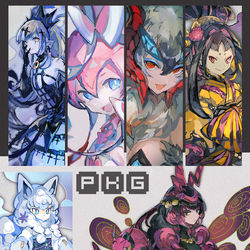 This is a pixiv picture whose title is ポケ擬まとめ.
