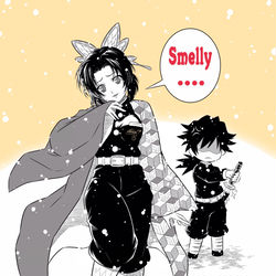 This is a pixiv picture whose title is Shut up.