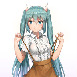 This is a pixiv picture whose title is miku.