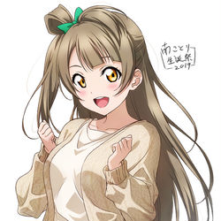 This is a pixiv picture whose title is 南ことり生誕祭2019.