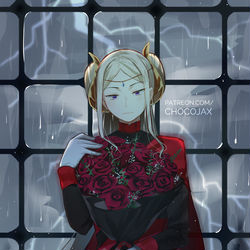 This is a pixiv picture whose title is お花（エーデルガルト）.