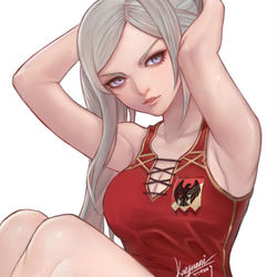 This is a pixiv picture whose title is エーデルガルド.