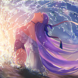 This is a pixiv picture whose title is 瞬間.