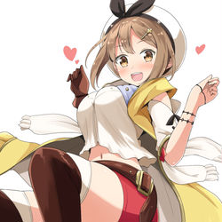 This is a pixiv picture whose title is ライザちゃんのむっちり太ももすこすこのすこ.