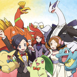 This is a pixiv picture whose title is ハートゴールド・ソウルシルバー10周年.