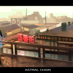 This is a pixiv picture whose title is 伍番街.