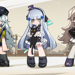 This is a pixiv picture whose title is 404 & Stocking.