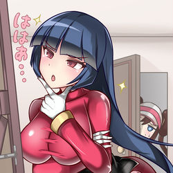 This is a pixiv picture whose title is ナツメのものまね！.