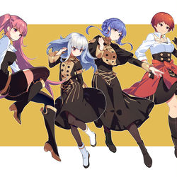 This is a pixiv picture whose title is 金鹿女子.