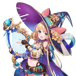 This is a pixiv picture whose title is お仕事【魔法使いと黒猫のウィズ】「はじまりの吟遊詩人エナローゼ」.