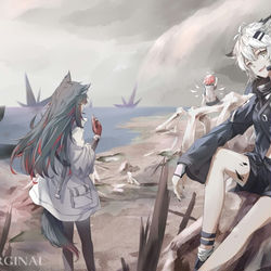 This is a pixiv picture whose title is 光.