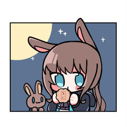 This is a pixiv picture whose title is 中秋快乐(๑´∀`๑).