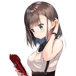 This is a pixiv picture whose title is この仕草がたまらなく好き。.