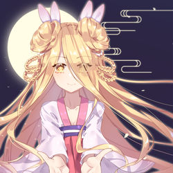 This is a pixiv picture whose title is 中秋.