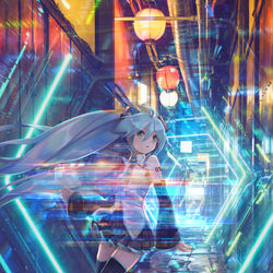This is a pixiv picture whose title is labyrinth.