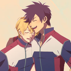 This is a pixiv picture whose title is 【腐】キミの手.