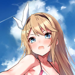 This is a pixiv picture whose title is 夏の思い出.