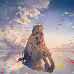 This is a pixiv picture whose title is 泉之精灵.